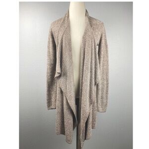 Barefoot Dreams Soft Drape Cardigan - Tan